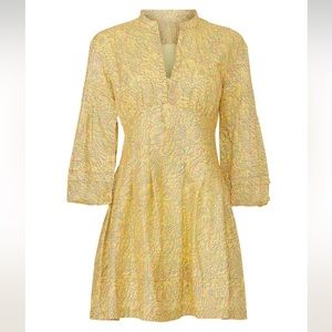 Derek Lam collective Paisley Print dress $340 size 38